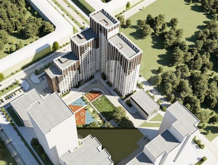 2-к. квартира, 52,8 м², 19/25 эт.