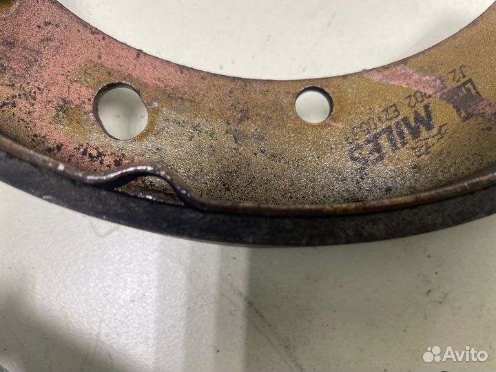 Колодки барабанные к-кт задние Volkswagen Polo