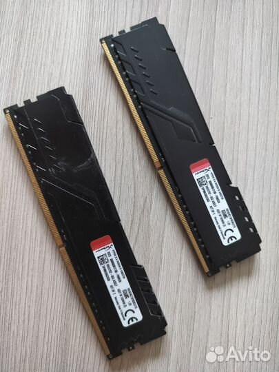 Оперативная память ddr4 hyperx fury 16gb