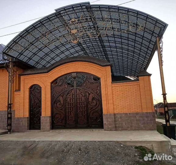 Кованые навесы 96