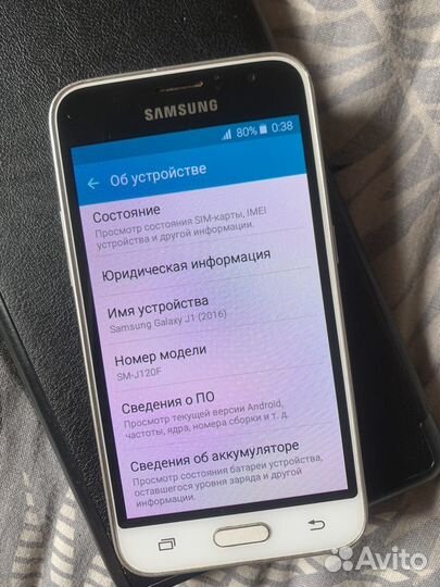 Samsung Galaxy J1 (2016) SM-J120F/DS, 8 ГБ