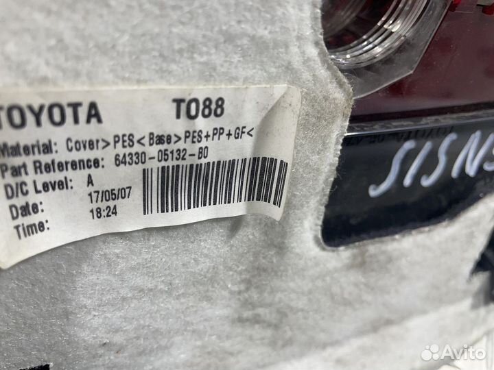 Полка задняя Toyota Avensis