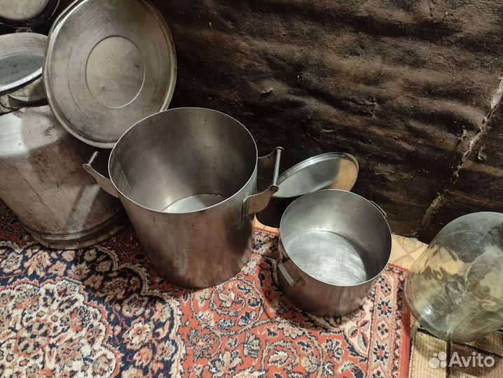 Кастрюля алюминиевая