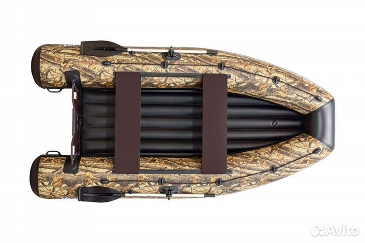 Лодка пвх Sibriver Хатанга Pro-360 нднд кмф лес