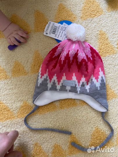Шапка для девочки lassie 42 44 новая