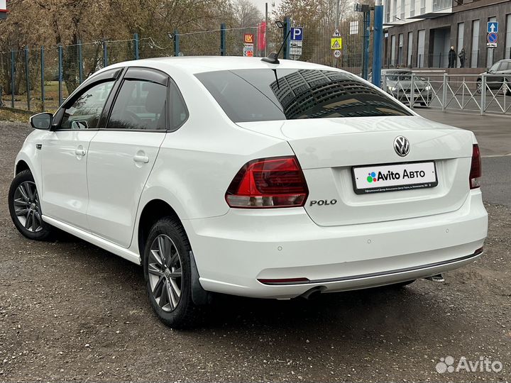 Volkswagen Polo 1.6 AT, 2019, 95 000 км