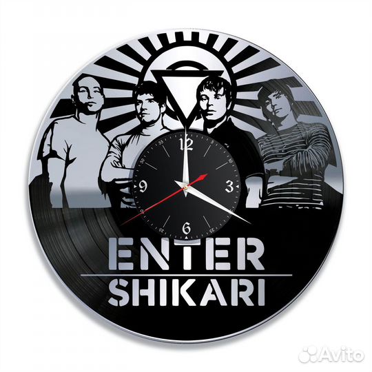 Enter Shikari, серебро №1 часы из винила