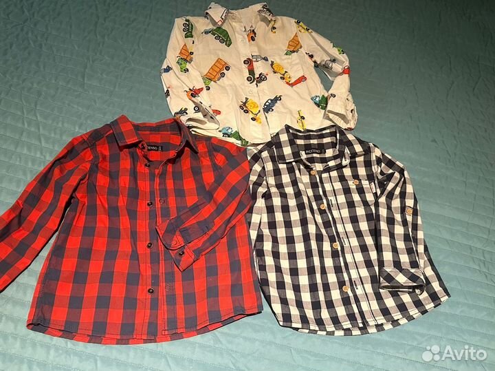 Рубашка для мальчика 92