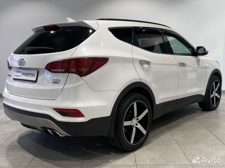 Hyundai Santa Fe 2.2 AT, 2015, 123 760 км