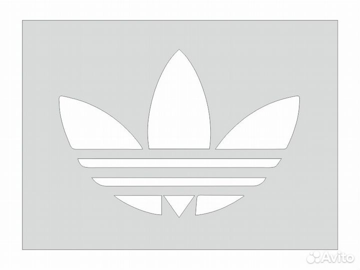 Трафареты цифр / букв / надписи. Любые размеры