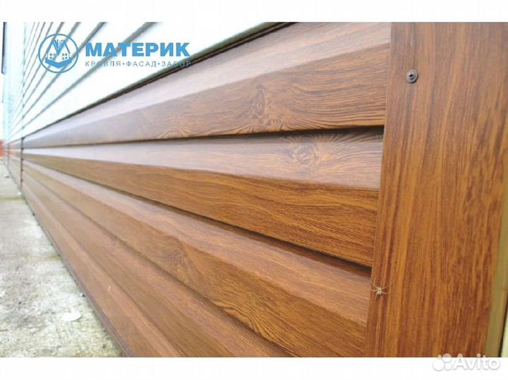 Сайдинг металлический Корабельная доска