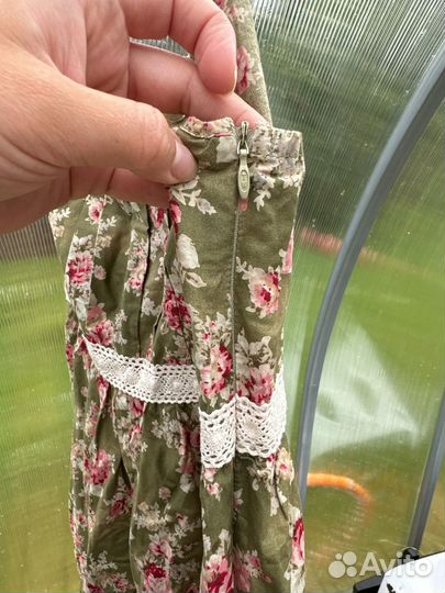 Платье сарафан хлопок 42