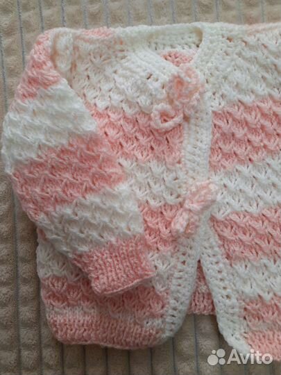 Детский вязанный комплект
