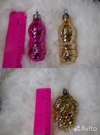 Елочные игрушки СССР