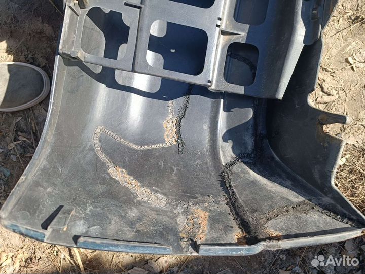 Задний бампер ваз 2112