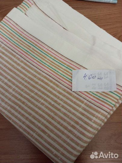 Отрез ткани лен СССР