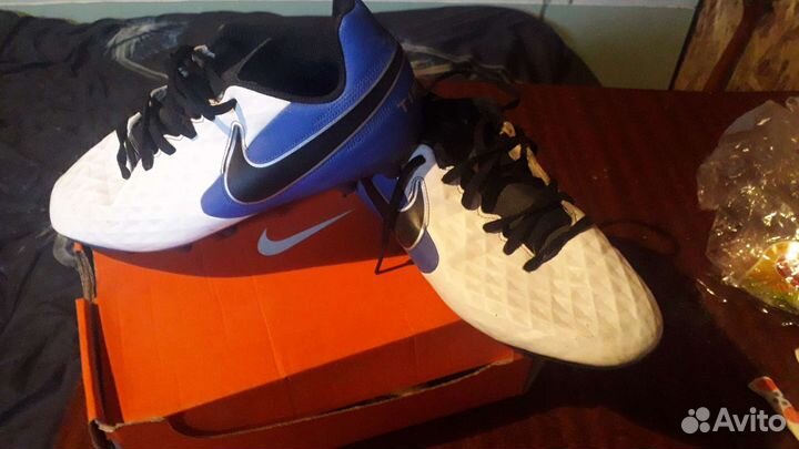 Футбольные бутсы nike tiempo 38р