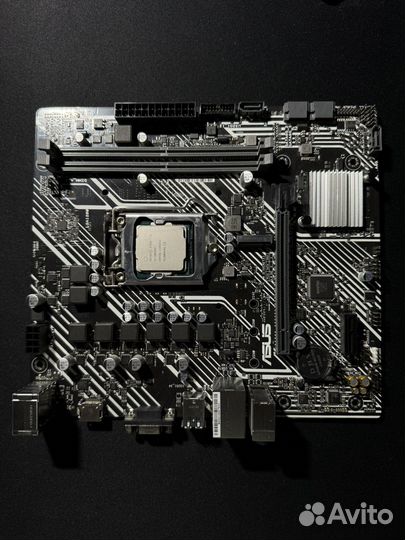 Процессор+мат.плата i5-10400F и asus prime H510M-K