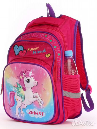 Рюкзак школьный для девочки новый, портфель