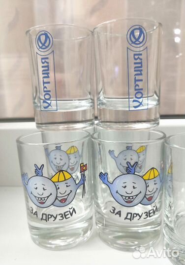 Стопка стеклянная