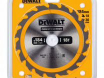 Диск пильный по дереву с гвоздями DeWalt Construct