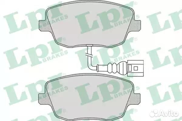 Колодки тормозные дисковые