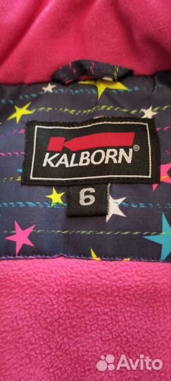 Зимний костюм для девочки 122