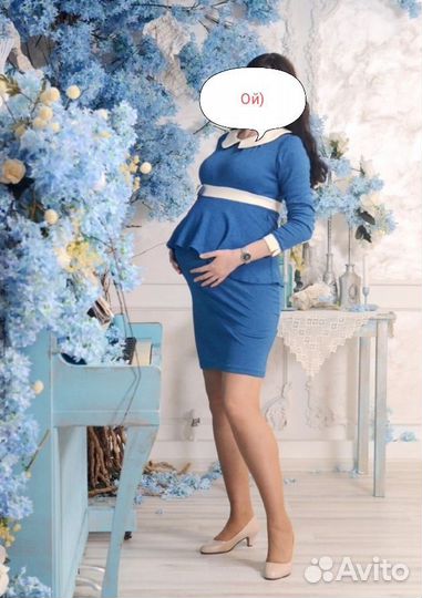 Платье для беременных нарядное 44- 46