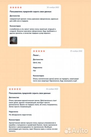 Свечи ароматические оптом