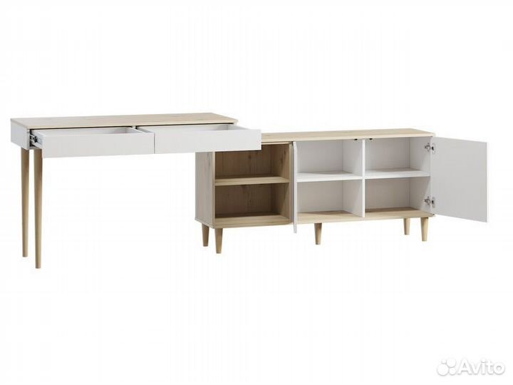 Стол-тумба Элвуд-3 White