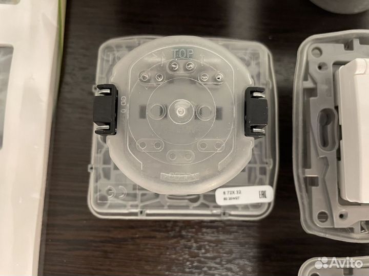 Розетка влагозащищенная с крышкой и шторками ip 44