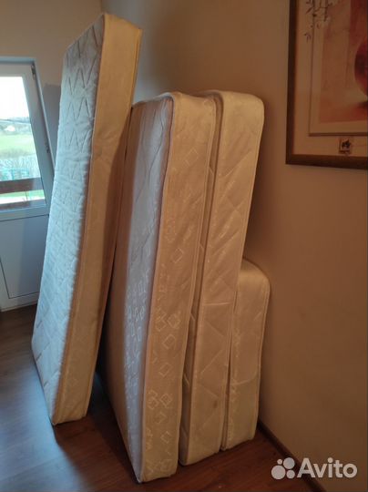 Матрасы 90 х 200 2 шт, 160 х 200 2 шт