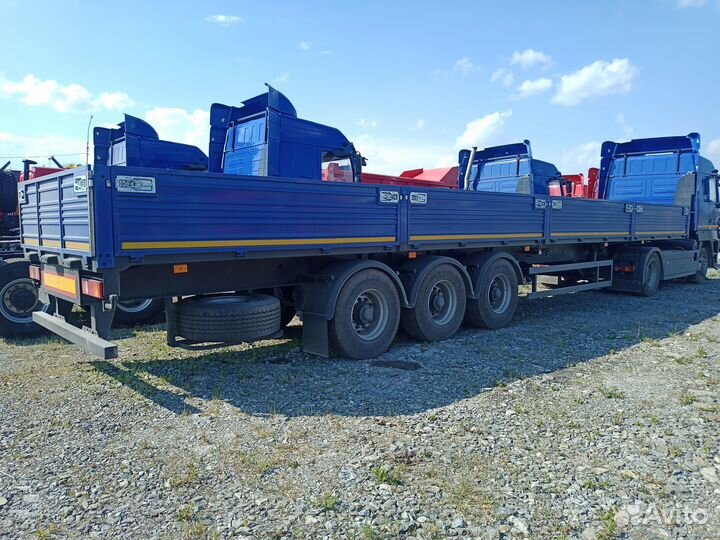 Полуприцеп тентованный МАЗ 975830-3021, 2024