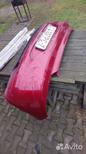 Бампер задний Scirocco