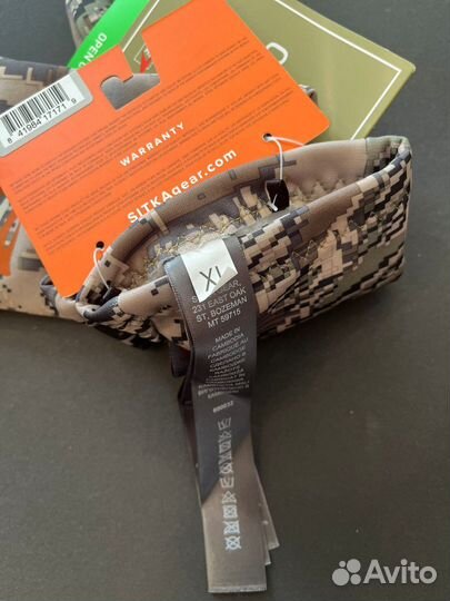 Перчатки охотничьи sitka размер XL