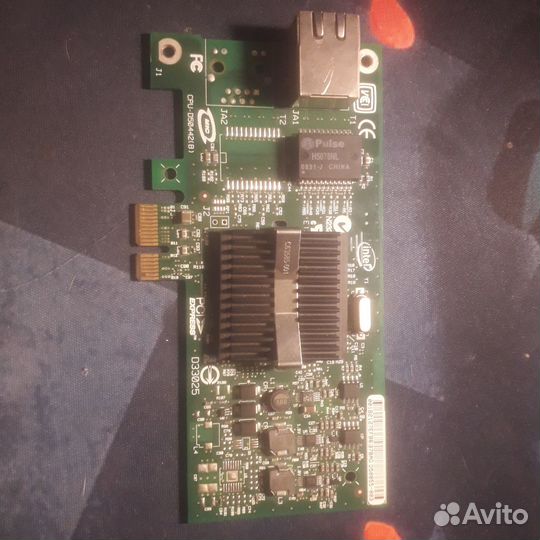 Сетевой адаптер Intel 1гб/c