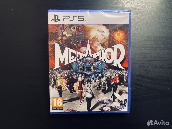 Metaphor refantazio ps5 диск