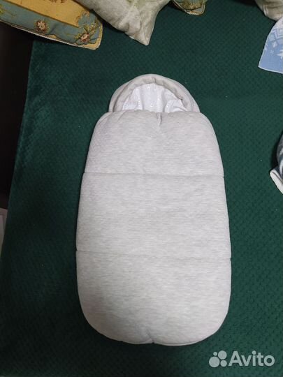 Зимний конверт в коляску на выписку