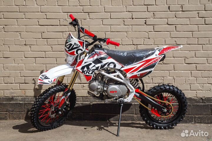 Мотоцикл Kayo Basic YX140 (красный)