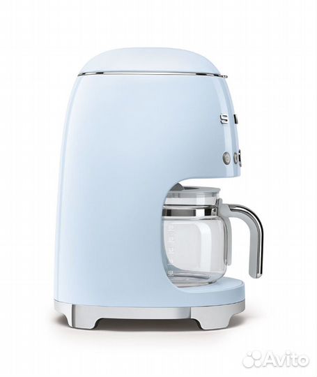 Капельная кофеварка smeg DCF02pbeu, пастельный гол