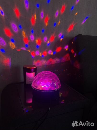 Музыкальный диско шар