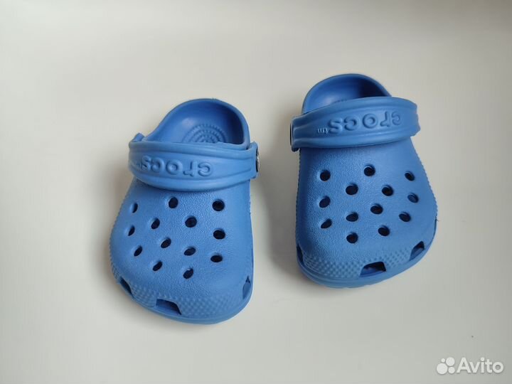 Crocs сабо детские с2/3 19 размер