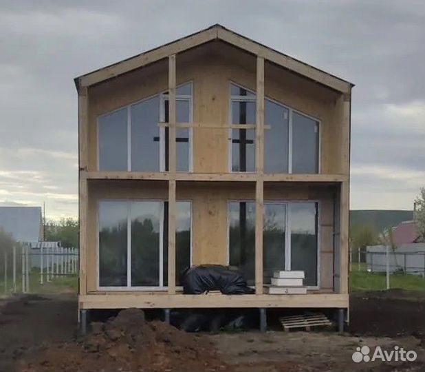Мини дом под ключ из сип панелей