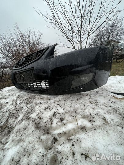 Передний бампер priora