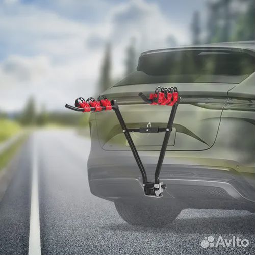 Велокрепление на фаркоп для 3 велосипедов