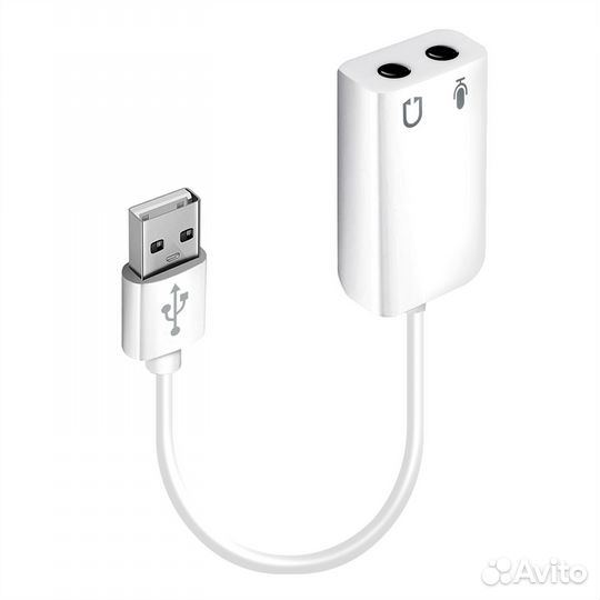 Мини USB звуковая карта