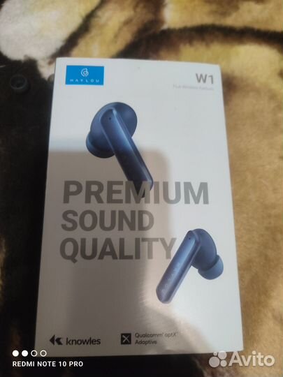 Беспроводные наушники haylou w1