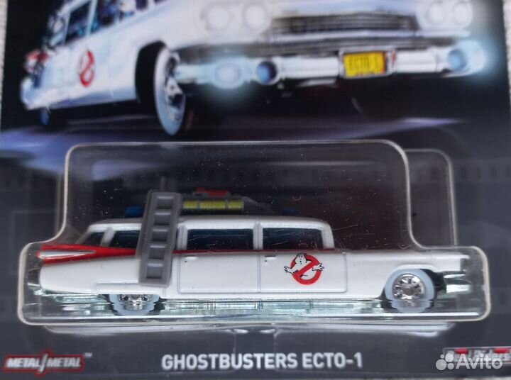 Модель Hot Wheels ghostbusters ecto-1