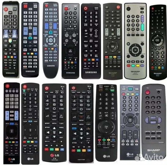 Пульты ду для телевизора. Пульты