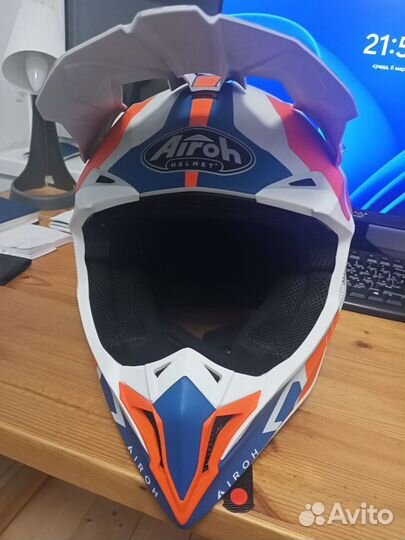 Шлем эндуро мотокрос Airoh Wraap новый L